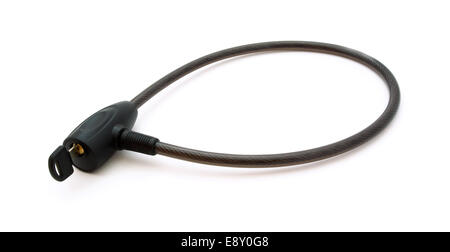 Bicycle lock Stock Photo