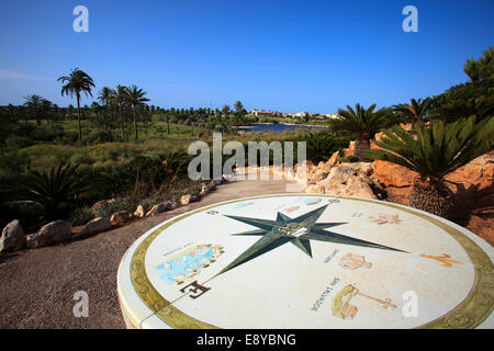 Botanicactus garden, Jardín Botánico, Ses Salines, Mallorca, Balearic Islands, Spain.