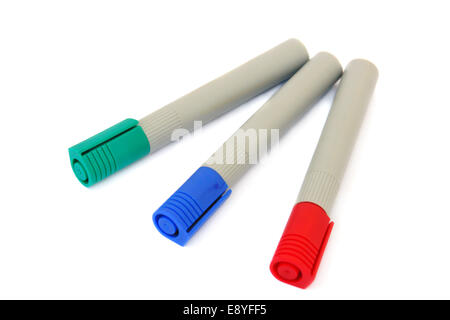 Marker on white Stock Photo