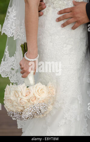 wedding flower bouquet Stock Photo
