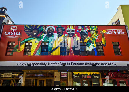 South Africa, Cape town, murales in Long street Stock Photo