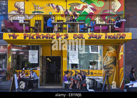 South Africa, Cape town,  a restaurant in Long street Stock Photo