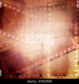 Film frames strip sepia hi-res stock photography and images - Alamy