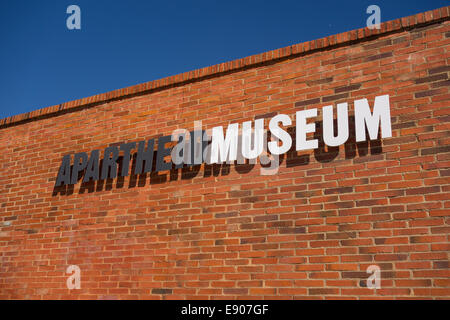 JOHANNESBURG, SOUTH AFRICA - Apartheid Museum. Stock Photo