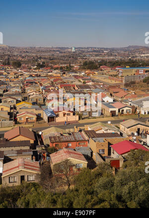 SOWETO, JOHANNESBURG, SOUTH AFRICA - View of Jabulani neighborhood in ...