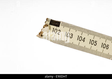 broken ruler stock photo alamy