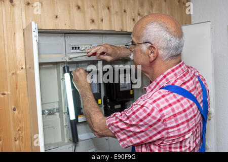 Electricians Stock Photo