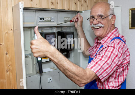 Electricians Stock Photo