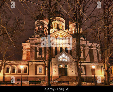 Alexander Nevsky Cathedral Stock Photo