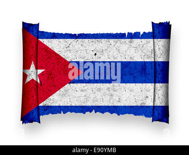 Flag of Cuba Stock Photo