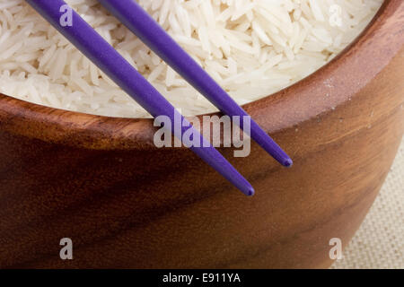 White Rice Stock Photo