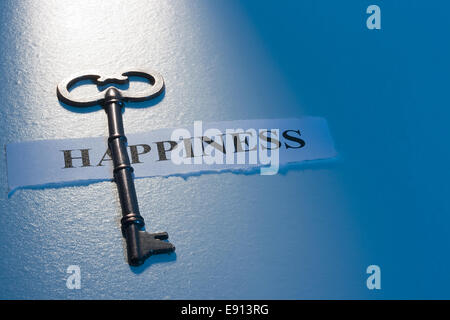 Key to Happiness Stock Photo