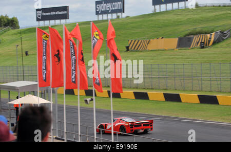 The Ferrari Racing Days and Ferrari Challenge raced in Australia for the first time  Featuring: Atmosphere Where: Sydney, Australia When: 13 Apr 2014 Stock Photo