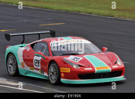 The Ferrari Racing Days and Ferrari Challenge raced in Australia for the first time  Featuring: Atmosphere Where: Sydney, Australia When: 13 Apr 2014 Stock Photo