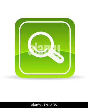 magnifying glass search icon clipart Stock Photo - Alamy