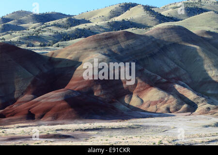 Painted Hills John Day Fossil Beds National Monume Stock Photo