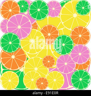 Grapefruit seamless background wallpaper Stock Photo - Alamy