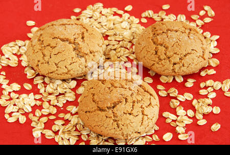 Oatmeal cookies Stock Photo