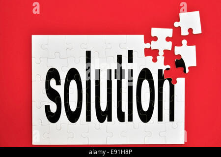 Almost the solution Stock Photo