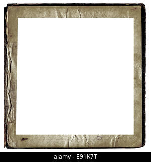 decorative frame from old paper Stock Photo