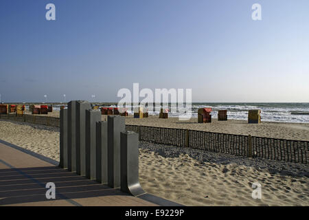 Seafront in Dahme, Baltic Sea, Germany Stock Photo