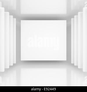 White Abstract Background Stock Photo