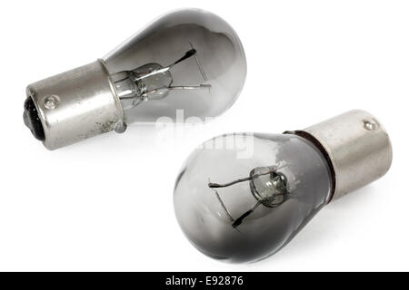 Light bulbs (isolated) Stock Photo