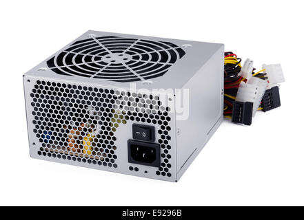 Computer power supply Stock Photo