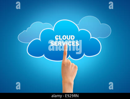 Cloud Services Stock Photo