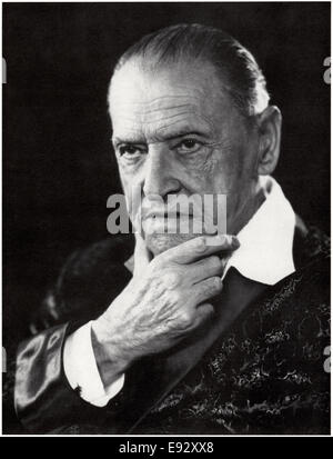 William Somerset Maugham (1874-1965), British Playwright and Author, Portrait Stock Photo