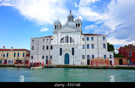 Catholic church on the Giudecca island in Venice, Italy Stock Photo