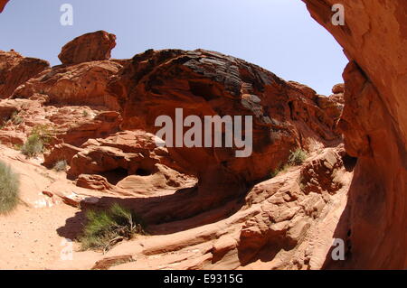 Sandstone Beehives, in Valley of Fire state park,Nevada,USA Stock Photo