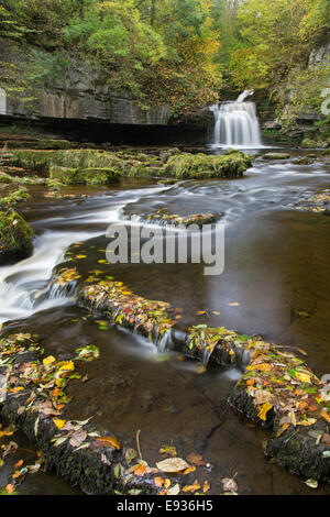 West Burton (or Cauldron Falls) in the village of West Burton in ...