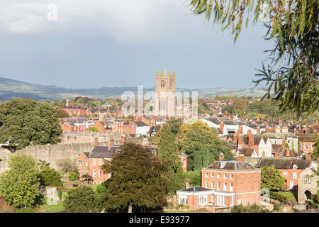 Ludlow market town, Shropshire, England, UK Stock Photo