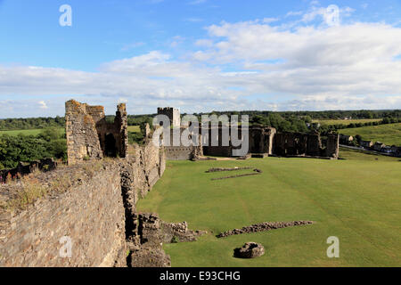 3256. The Castle, Richmond, North Yorkshire, UK Stock Photo
