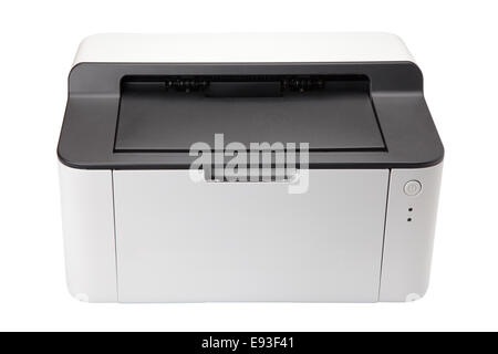 laser printer isolated on white background Stock Photo