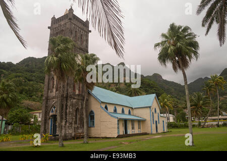 Sacred Heart Church, Ovalau, Fiji Stock Photo