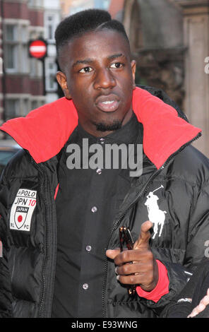 VIP Launch of Bailey's Chocolat Luxe's 'Baileys Feaster Egg Hunt' at Harvey Nichols, Knightbridge, London  Featuring: Jermain Jackman Where: London, United Kingdom When: 15 Apr 2014 Stock Photo