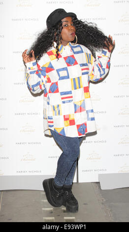 VIP Launch of Bailey's Chocolat Luxe's 'Baileys Feaster Egg Hunt' at Harvey Nichols, Knightbridge, London  Featuring: Misha B Where: London, United Kingdom When: 15 Apr 2014 Stock Photo