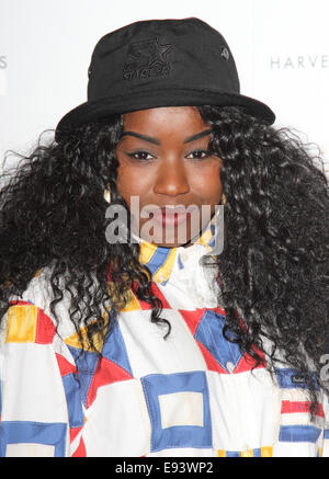 VIP Launch of Bailey's Chocolat Luxe's 'Baileys Feaster Egg Hunt' at Harvey Nichols, Knightbridge, London  Featuring: Misha B Where: London, United Kingdom When: 15 Apr 2014 Stock Photo