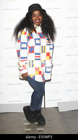 VIP Launch of Bailey's Chocolat Luxe's 'Baileys Feaster Egg Hunt' at Harvey Nichols, Knightbridge, London  Featuring: Misha B Where: London, United Kingdom When: 15 Apr 2014 Stock Photo