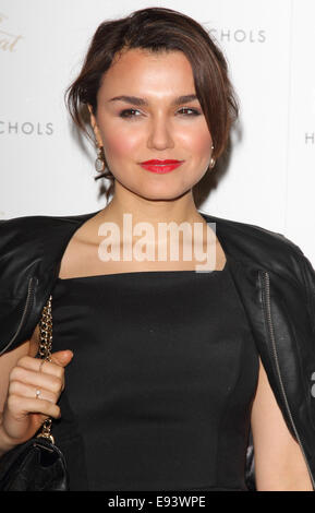 VIP Launch of Bailey's Chocolat Luxe's 'Baileys Feaster Egg Hunt' at Harvey Nichols, Knightbridge, London  Featuring: Samantha Barks Where: London, United Kingdom When: 15 Apr 2014 Stock Photo