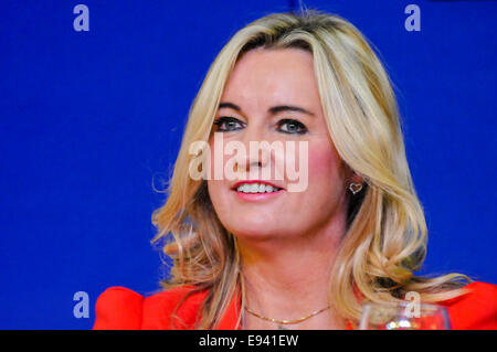 Belfast, Northern Ireland. 18th Oct, 2014. Television presenter Lynda ...