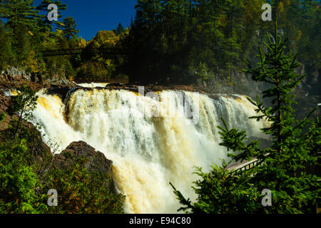 Fort-coulonge Quebec Canada Waterfalls At Fort Coulonge Stock Photo - Alamy