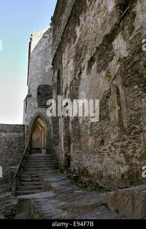 Ruins of the gothic castle Bezdez - Czech national monument Stock Photo