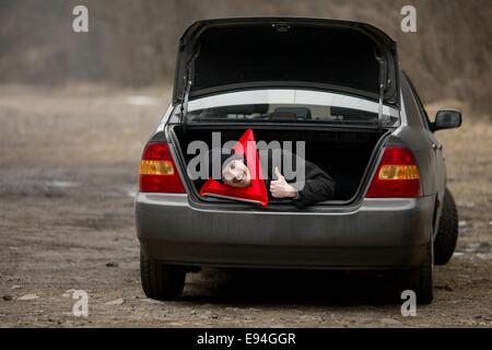 Car Breakdown Stock Photo