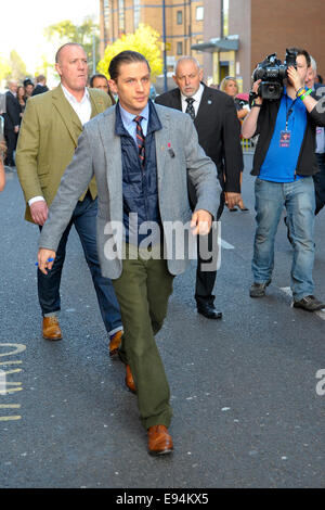 UK premiere of 'Locke ' at Cineworld - Arrivals  Featuring: Tom Hardy Where: Birmingham, United Kingdom When: 16 Apr 2014 Stock Photo