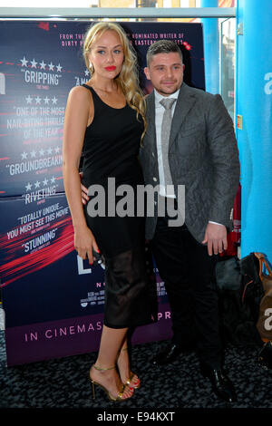 UK premiere of 'Locke ' at Cineworld - Arrivals  Featuring: Jay Brown Where: Birmingham, United Kingdom When: 16 Apr 2014 Stock Photo