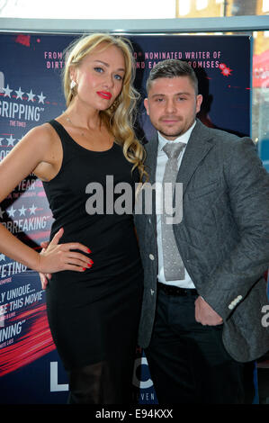 UK premiere of 'Locke ' at Cineworld - Arrivals  Featuring: Jay Brown Where: Birmingham, United Kingdom When: 16 Apr 2014 Stock Photo