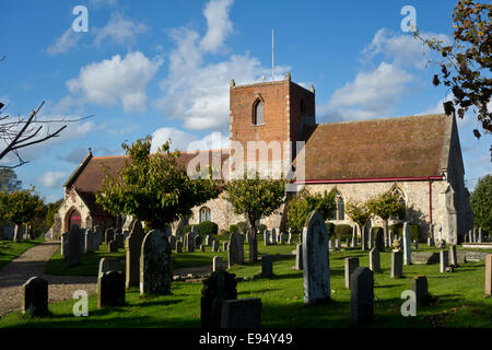 St Michael Church  Oulton  lich lych gates Suffolk England UK Stock Photo